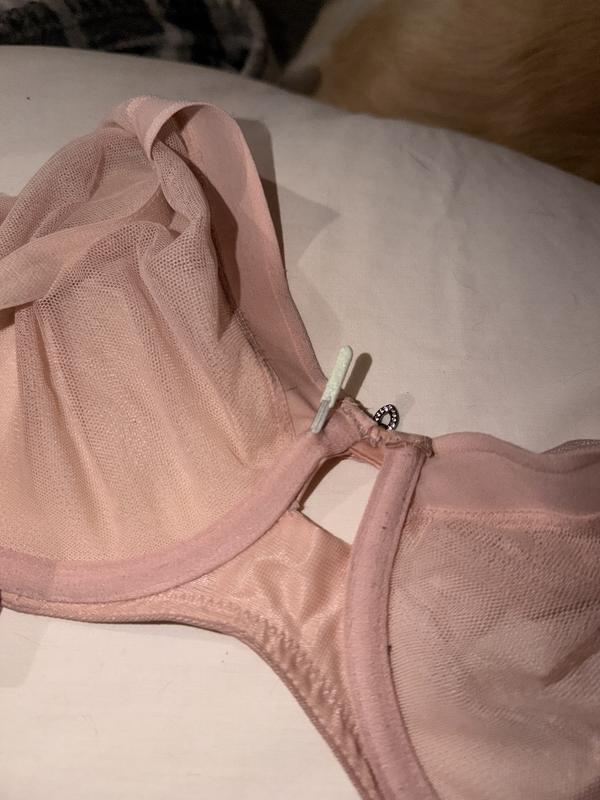 Daughter 's photo of the Sheer Mesh Full Coverage Unlined Underwire Bra. Photo 2 of 2