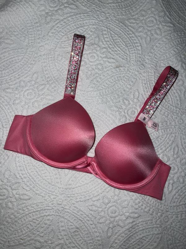 Buy ロゴ シャイン ストラップ プッシュアップブラ, レオパード