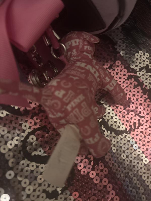 Buy PINK Micro Dog™ Keychain Charm, Pink Tulip With Rope - Order Small ...