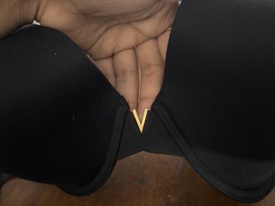 Smooth Lightly Lined Plunge Demi Bra