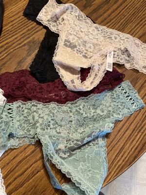 Buy 5-Pack Lace Thong Panties - Order PACKAGED-PANTY online 5000008049 - Victoria's  Secret US