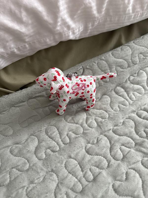 Buy PINK Micro Dog™ Keychain Charm, Whimsy Cherries - Order Toys