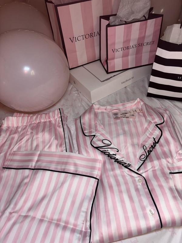 Buy Signature Satin Short Pajama Set, Marzipan Leopard - Order