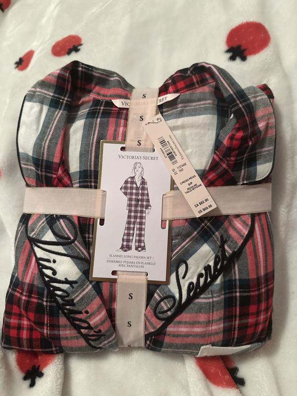 Flannel Long Pajama Set