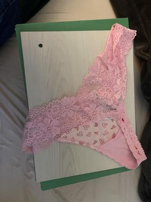 BNWT Sanselle Underwear - White with Pink Trim Design Underwire Bra & Thong  Set - Size 40C/XL - Slight Seconds