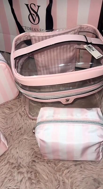 新品★Victoria’s Secret★化粧ポーチ・4つセット・ブラックキルト メイクポーチ 4点セット, ブラックVキルトを購入する - Cosmetic