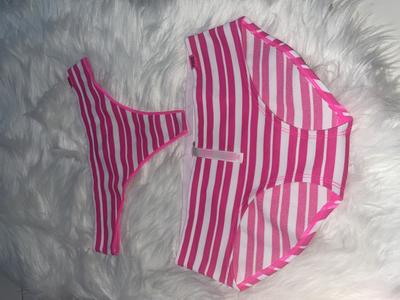 ☘️2 for $10 Sale☘️Victoria Secret Pink Panties, S/P xtra low rise hipster