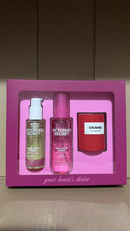 Buy 3-Piece Wild Rose Amber Gift Set ft. Exclusive Body Care Minis