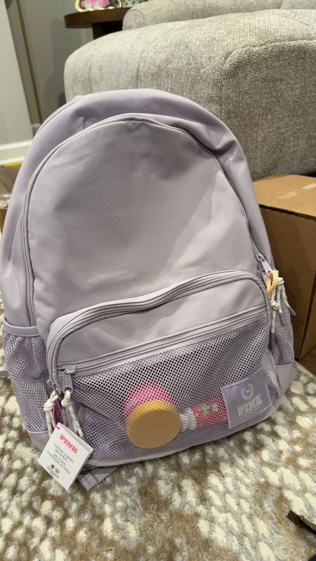 Buy Classic Canvas Backpack, Wild Rose + Pink + Boardwalk  display picture 2