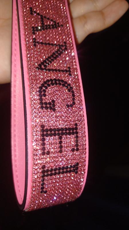 Buy Wristlet Strap Keychain, Blush Monogram - Order Small