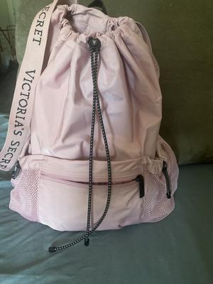 Victoria secret drawstring online backpack