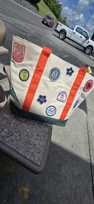 Ivy Classic Large Canvas Tote Bag