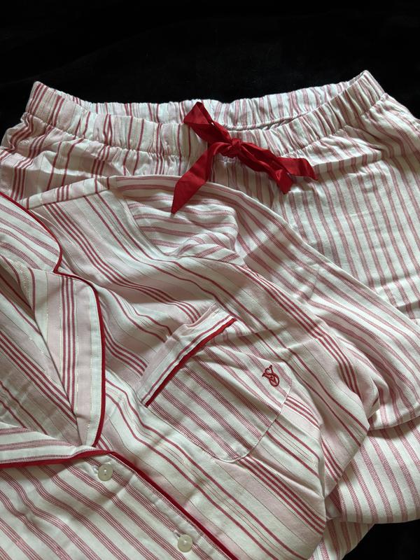 Flannel Long Pajama Set