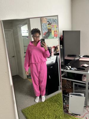Alysa's photo of the Ivy Fleece Quarter-Zip Sweatshirt. Photo 1 of 3. Review Image shared by Alysa