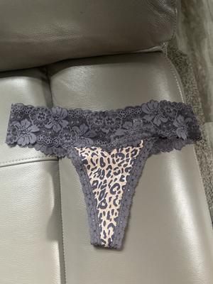 Wink Lace-Trim Thong Panty