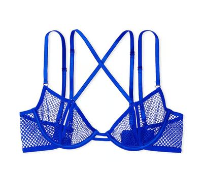 Buy Fishnet Open-Cup Low-Cut Demi Bra - Order Bras online 1122181300 -  Victoria's Secret US