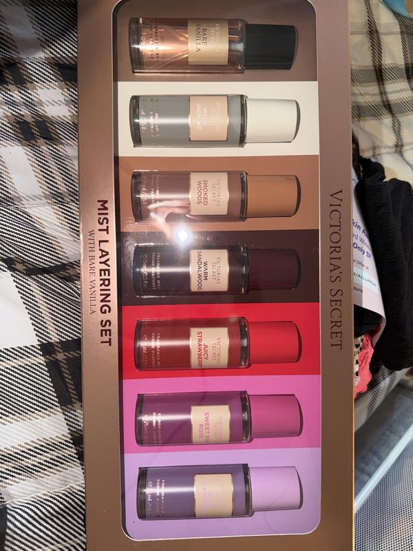 Buy 7-Piece Fragrance Mist Layering Gift Set with Bare Vanilla