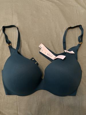KXHB 【Look Smaller】 Lightweight Push-Up Armpit Fat Control Wireless Bra,Good  Coverage to Make Large Breasts Appear Smaller (Black,M) at  Women's  Clothing store