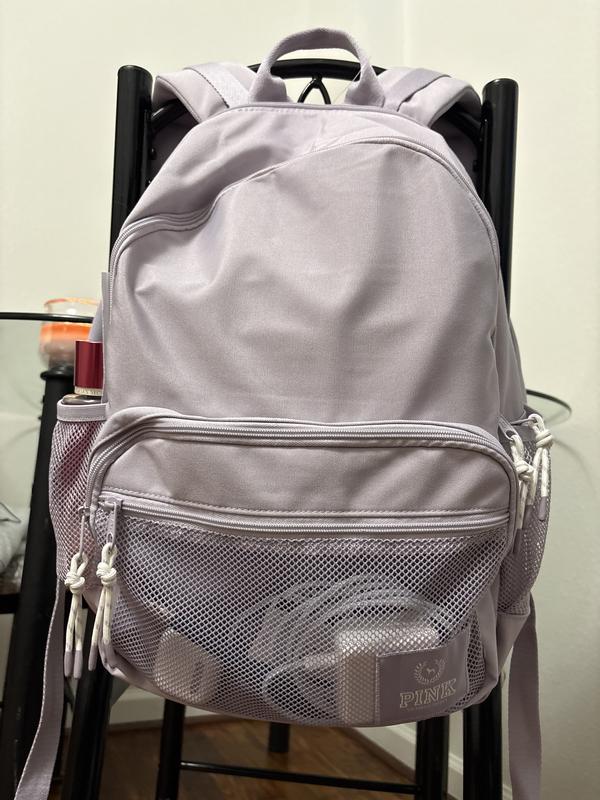 Buy Classic Canvas Backpack, Heather Grey - Order Bags  display picture 1
