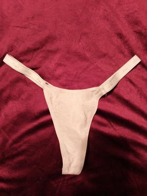 AmyL's photo of the Logo Cotton Shimmer Micro Thong Panty. Photo 1 of 1. Review Image shared by AmyL
