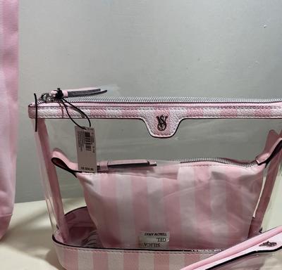 ☆Victoria's Secret☆ ストライプ柄 メイクポーチ 楽天市場】VICTORIA'S SECRET ヴィクトリアシークレット