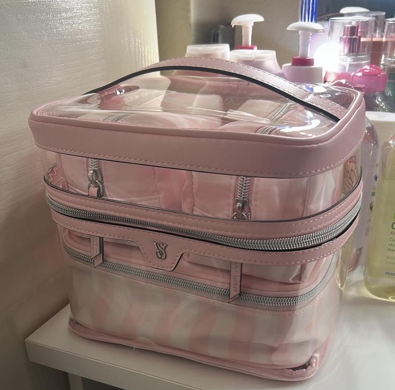Buy 4-Piece Makeup Bag, Heritage Stripe - Order Cosmetic Cases