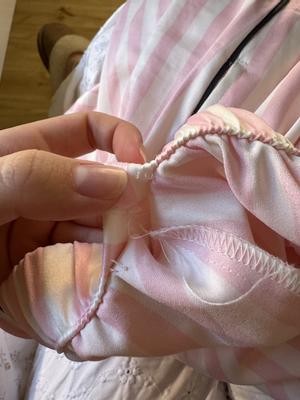 Butterfly Satin Long Pajama Set