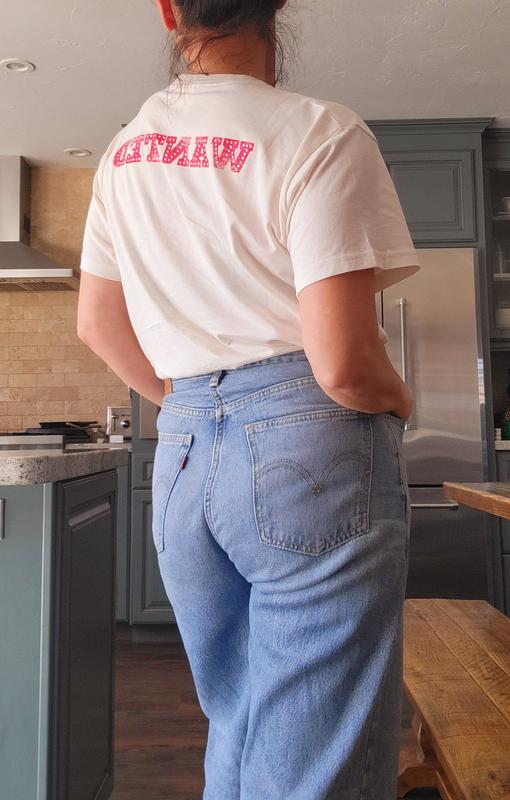 Customer photo for "Classic dad jean imo"