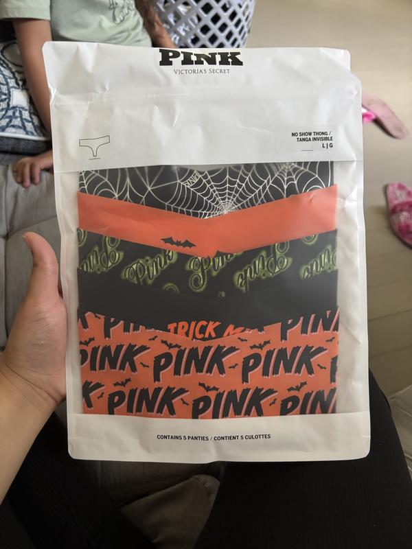 5-Pack No-Show Thong Panties