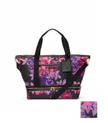 Victoria secret floral weekender bag sale