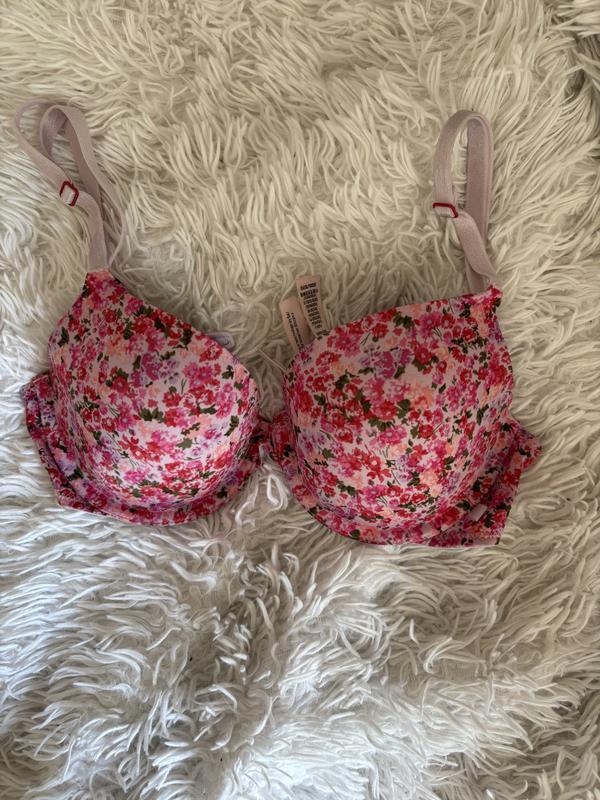 Sexy Tee Daisy Eyelet Lightly Lined Demi Bra