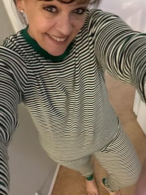 Erica's photo of the Thermal Long Pajama Set. Photo 1 of 2. Review Image shared by Erica
