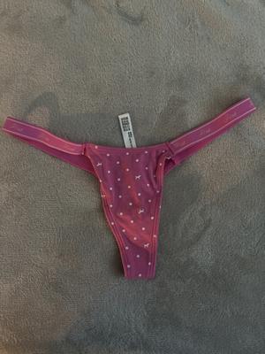 Myrelis's photo of the Logo Cotton High-Leg Micro Thong Panty. Photo 1 of 2. Review Image shared by Myrelis