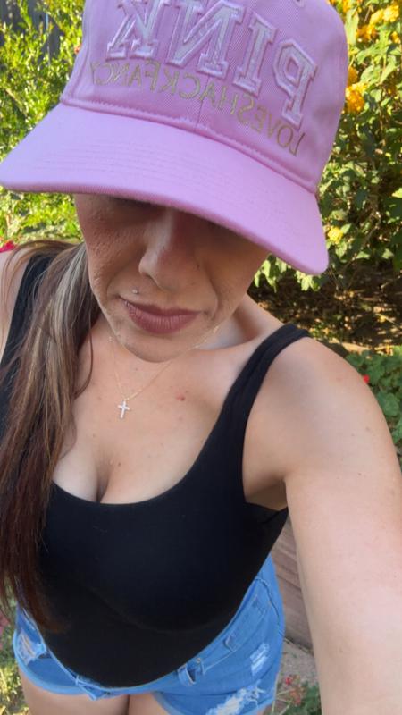 Buy PINK x LoveShackFancy Baseball Hat, Beaux Icons - Order  display picture 1