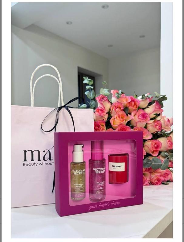 Buy 3-Piece Wild Rose Amber Gift Set ft. Exclusive Body Care Minis