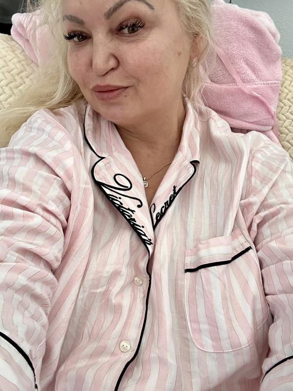 Flannel Long Pajama Set