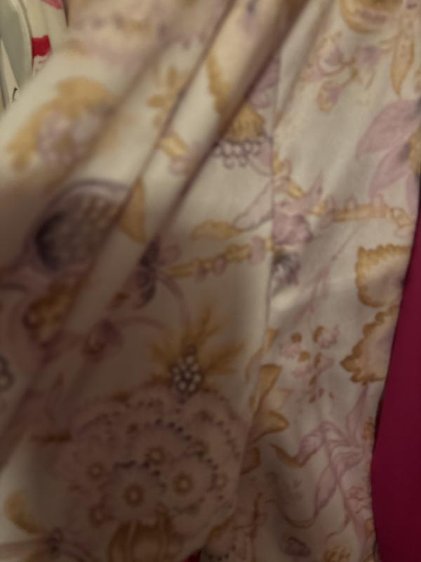 Butterfly Satin Long Pajama Set