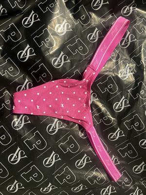 Tracy's photo of the Logo Cotton High-Leg Micro Thong Panty. Photo 1 of 1. Review Image shared by Tracy