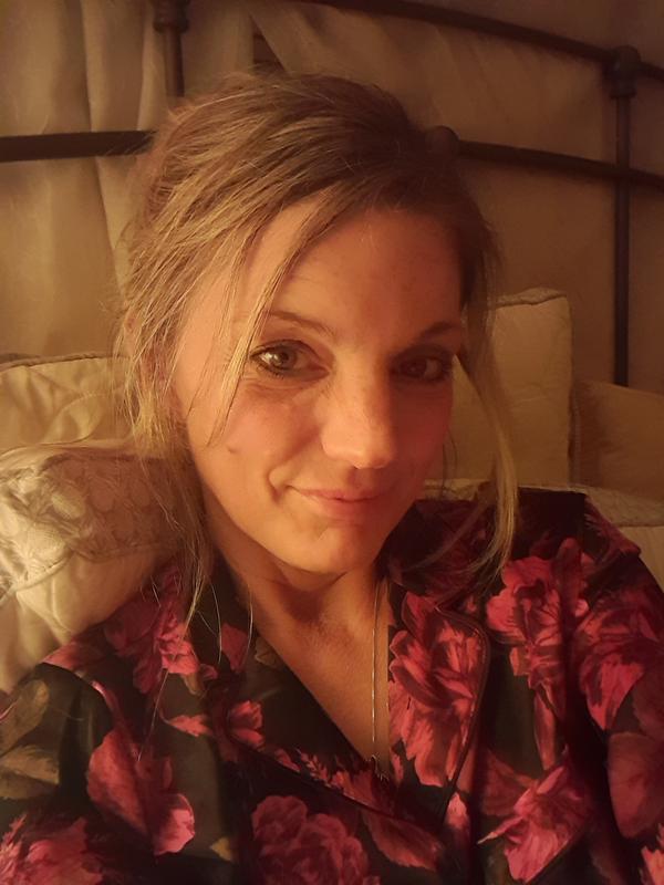 Glazed Satin Long Pajama Set