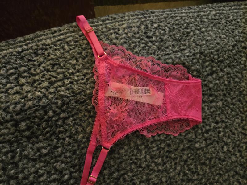 Rose Lace Adjustable Brazilian Panty