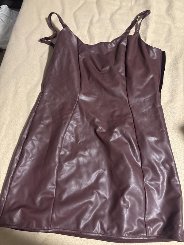 black leather bandage dress Kendra O-Ring Cutout Bandage Formal Dress main image 0