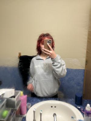 Jasmine's photo of the Ivy Fleece Quarter-Zip Sweatshirt. Photo 1 of 1. Review Image shared by Jasmine