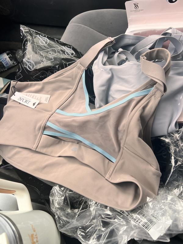 VSX Elevate™ クロスバック メッシュ スポーツブラ, テラ オリーブを