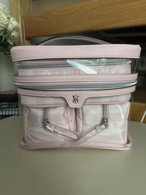 メイクポーチ 4点セット、ブラックVキルトを購入する - Cosmetic