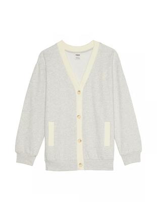 Premium Fleece Boyfriend Cardigan