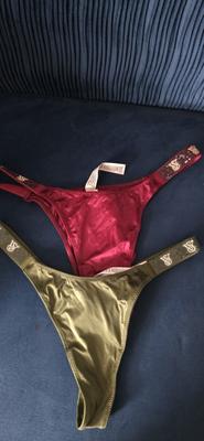 Nezha 's photo of the Smooth Strappy-Back High-Leg Thong Panty. Photo 3 of 3. Bild-Bewertung geteilt von Nezha