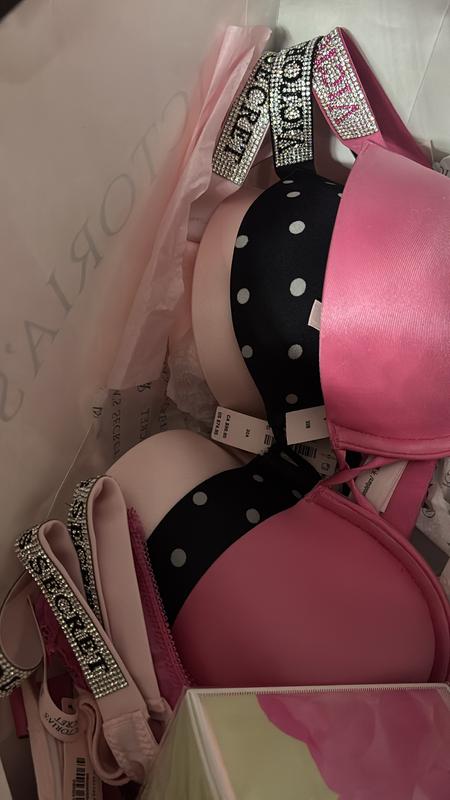 BOMBSHELL 2カップアップ ローズ レース プッシュアップブラ, ジェット