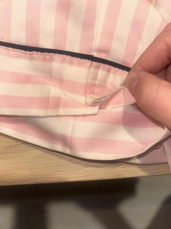 Glazed Satin Long Pajama Set