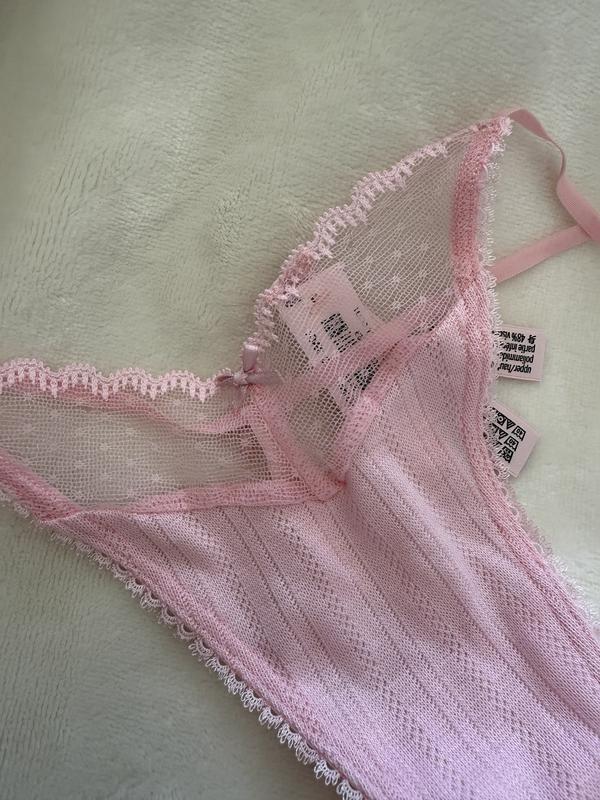 Stretch Cotton V-String Panty