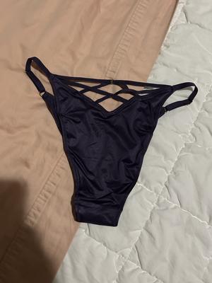 Rose Lace Adjustable Brazilian Panty